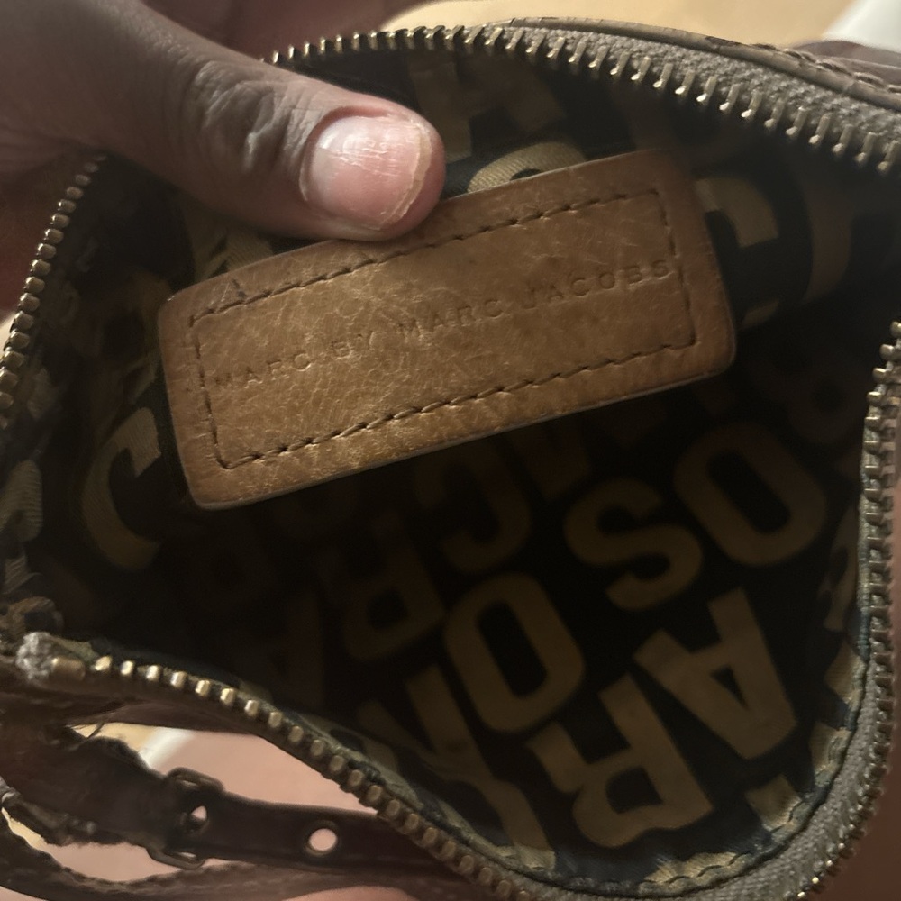 Marc By Marc Jacobs Brown Toiletry Bag
